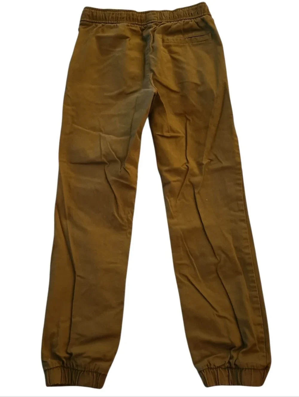 Old Navy Boys Khaki Joggers Sz L 10 - 12 Like New